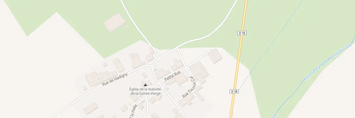 Plan du 5 Ptr Petite Rue à Montzéville