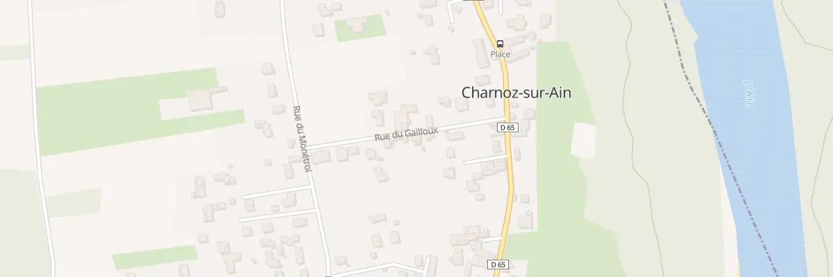 Plan du 12 Rue du Gailloux à Charnoz-sur-Ain