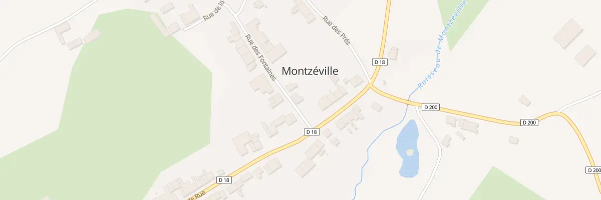 Plan du 42 Montzeville à Montzéville