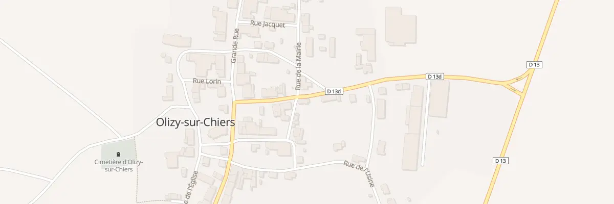 Plan du 6 Rue de la Mairie à Olizy-sur-Chiers