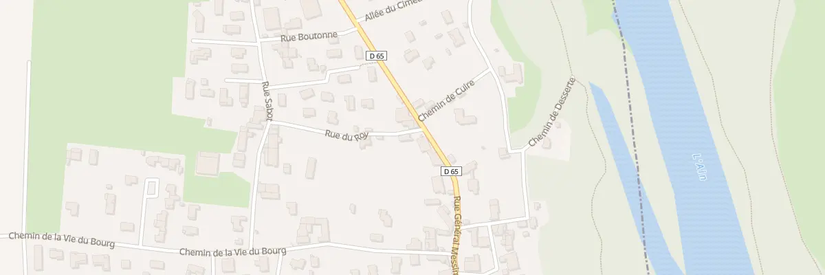 Plan du 2 Rue du Roy à Charnoz-sur-Ain