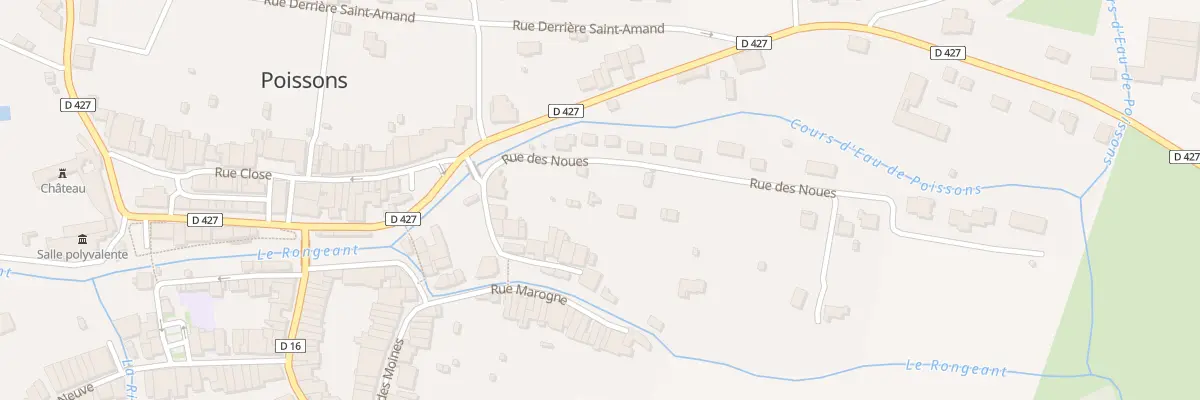 Plan du 6 Rue des Noues à Poissons