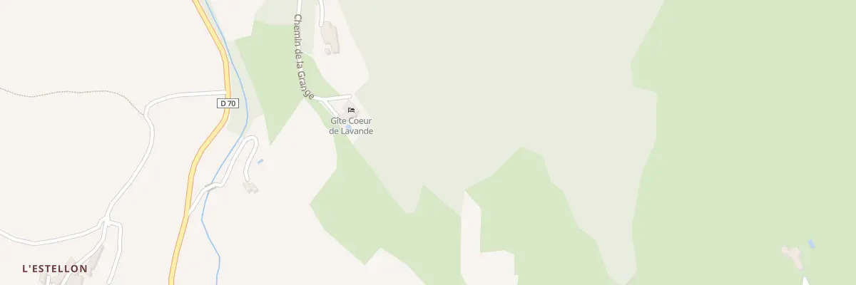 Plan du 5046 La Grande Grange à Chaudebonne