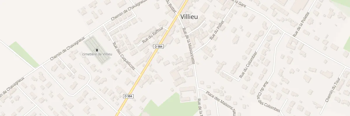 Plan du 81 Rue de la Maisonnette à Villieu-Loyes-Mollon