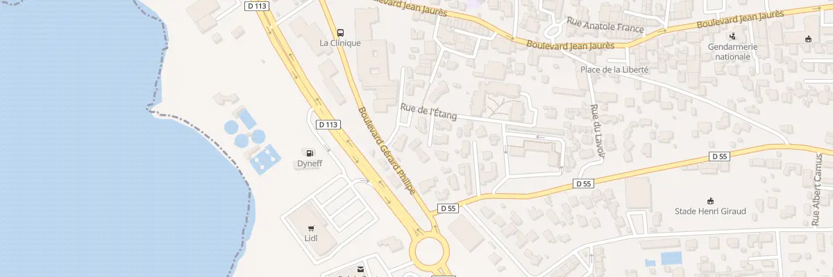 Plan du 30 Rue de l’Etang à Rognac