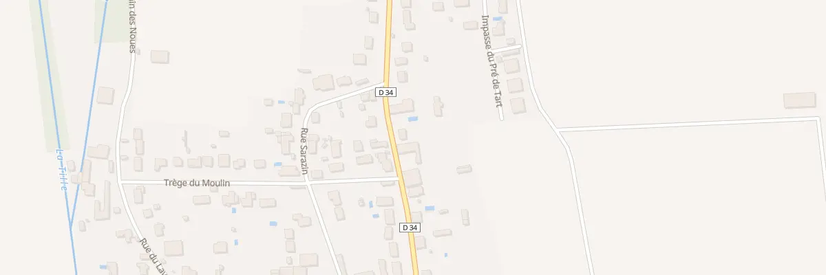Plan du 16 Rue des Chardenois à Cessey-sur-Tille