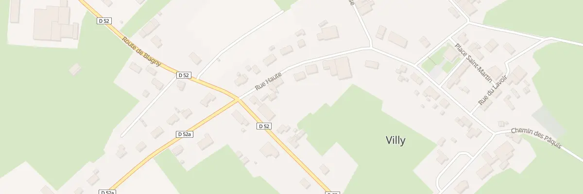 Plan du 4 Rue Haute à Villy
