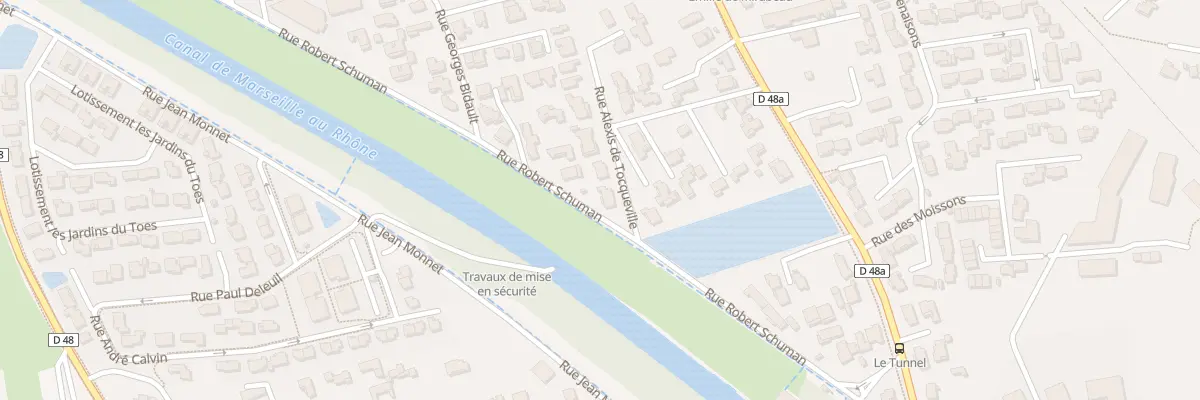Plan du 61 Rue Robert Schuman à Marignane