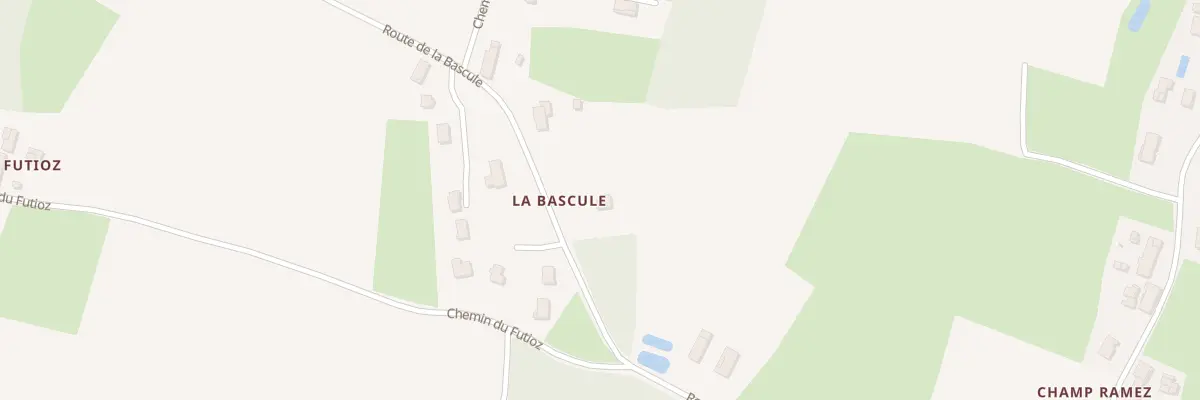 Plan du 5339 La Bascule à Cormoz
