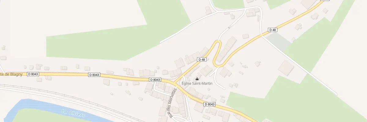Plan du 1 Rte de Charbeaux à Linay