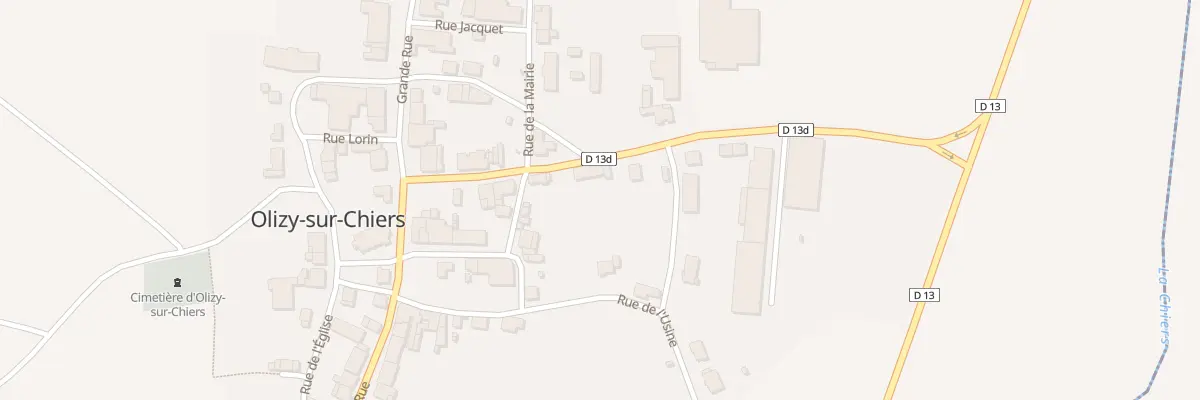 Plan du 6 Rue de la Ferté à Olizy-sur-Chiers