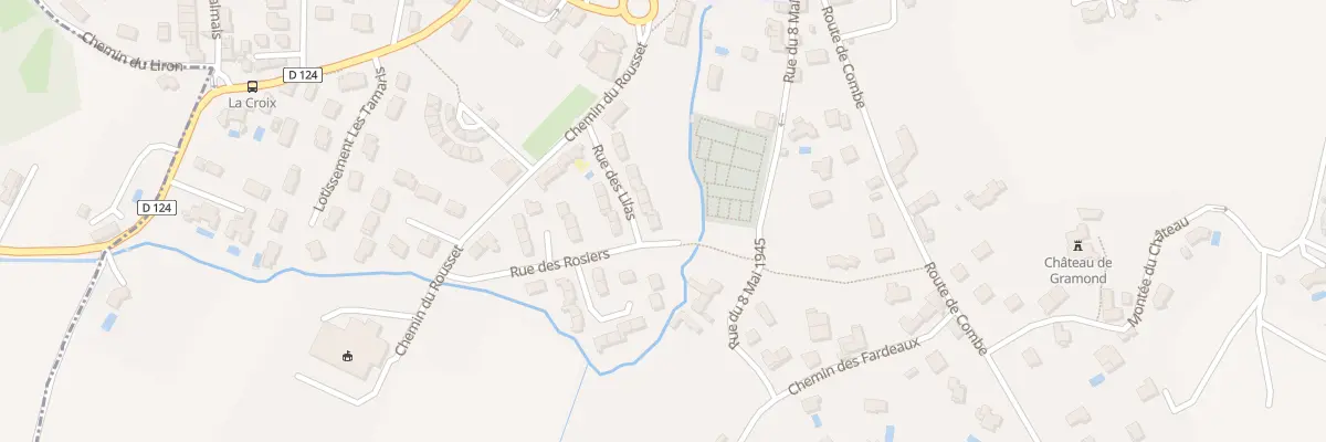 Plan du 32 Rue des Lilas à Saint-Alban-de-Roche