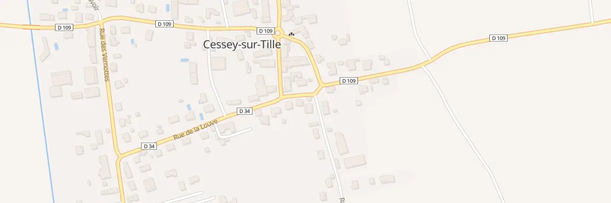 Plan du 4 Rue de la Forge à Cessey-sur-Tille