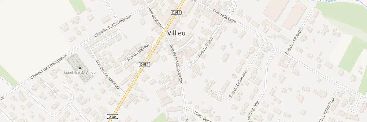 Plan du 169 Rue du Pollet à Villieu-Loyes-Mollon