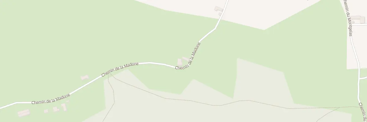 Plan du 1117 Che de la Madone à Viriville