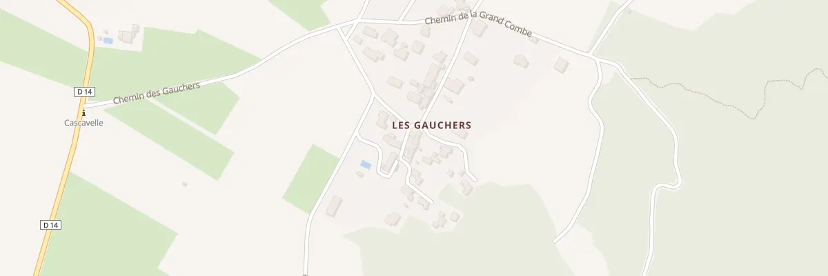 Plan du 158 Che de la Montagne à Blauvac