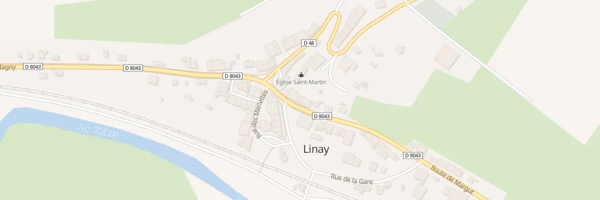 Plan du 5 Rte de Margut à Linay