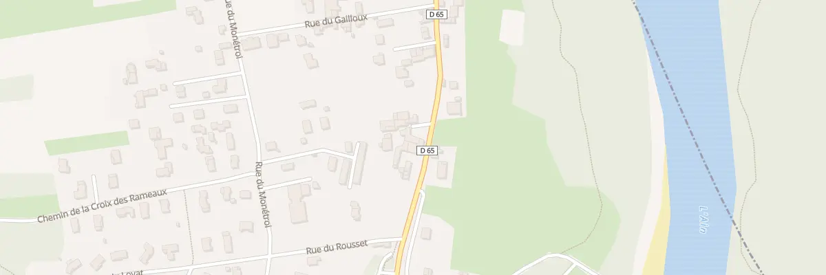 Plan du 5008 Imp du Bugey à Charnoz-sur-Ain