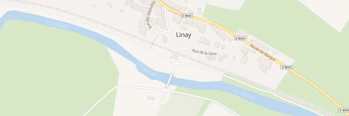 Plan du 2 Rue de la Gare à Linay