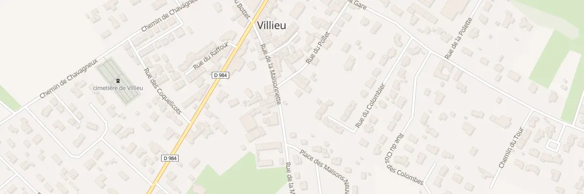 Plan du 138 Rue de la Maisonnette à Villieu-Loyes-Mollon