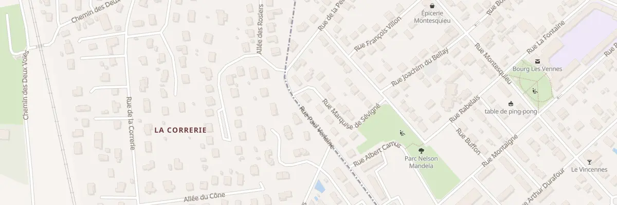 Plan du 13 Rue Marquise de Sévigné à Bourg-en-Bresse
