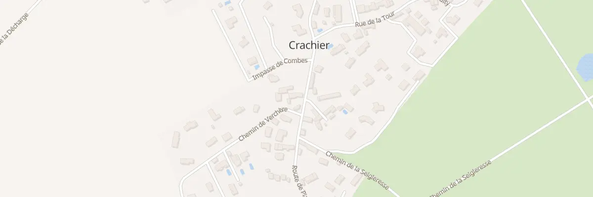 Plan du 20 Che de Vercheres à Crachier