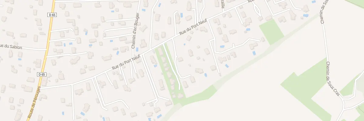 Plan du 394 Rue de Port Neuf à Saint-Jean-de-Niost
