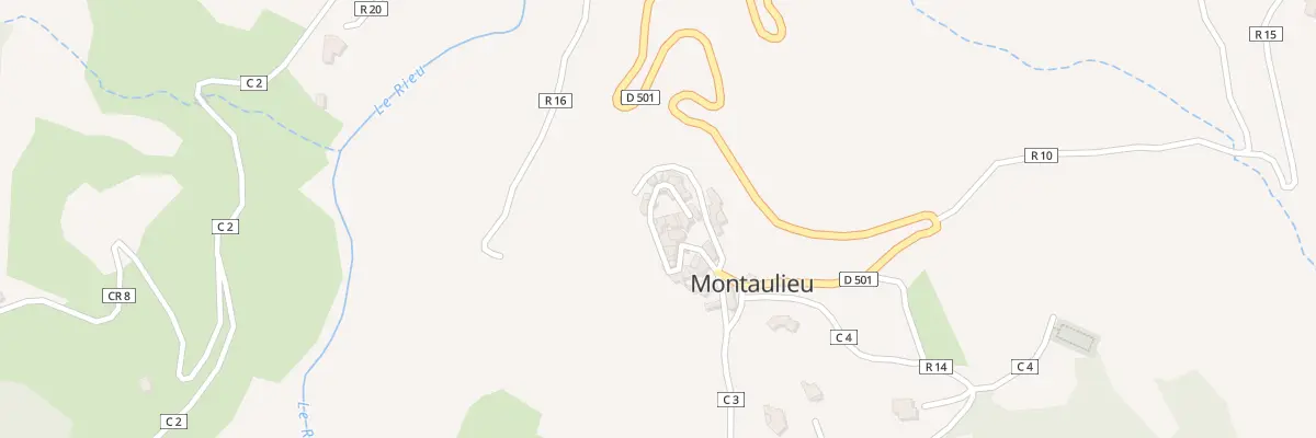 Plan du 5019 Le Village à Montaulieu