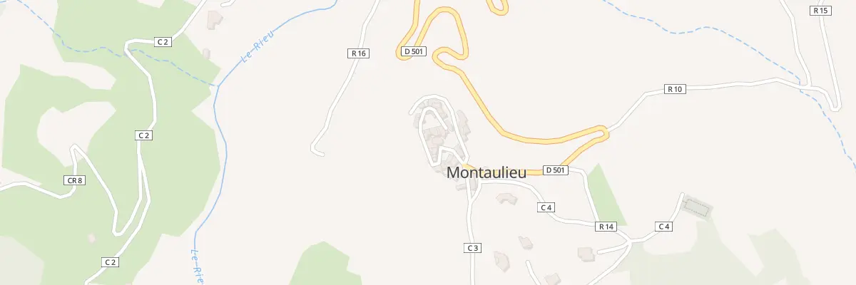 Plan du 5032 Le Village à Montaulieu