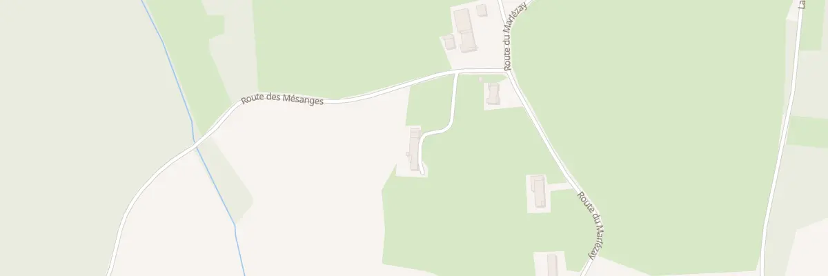 Plan du 5293 Le Marlezay à Marboz