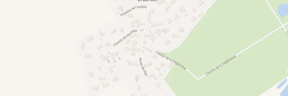 Plan du 365 Rte de Pian à Crachier