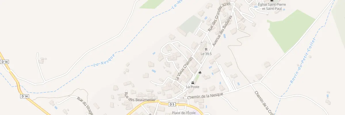 Plan du 38 Rue du Mistral à Méthamis