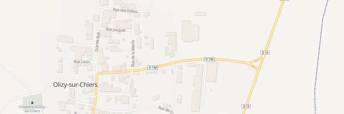 Plan du 7 Rue de la Ferté à Olizy-sur-Chiers