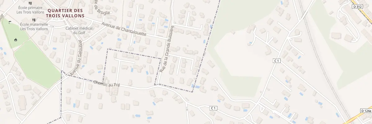 Plan du 10 Rue Galilée à L’Isle-d’Abeau