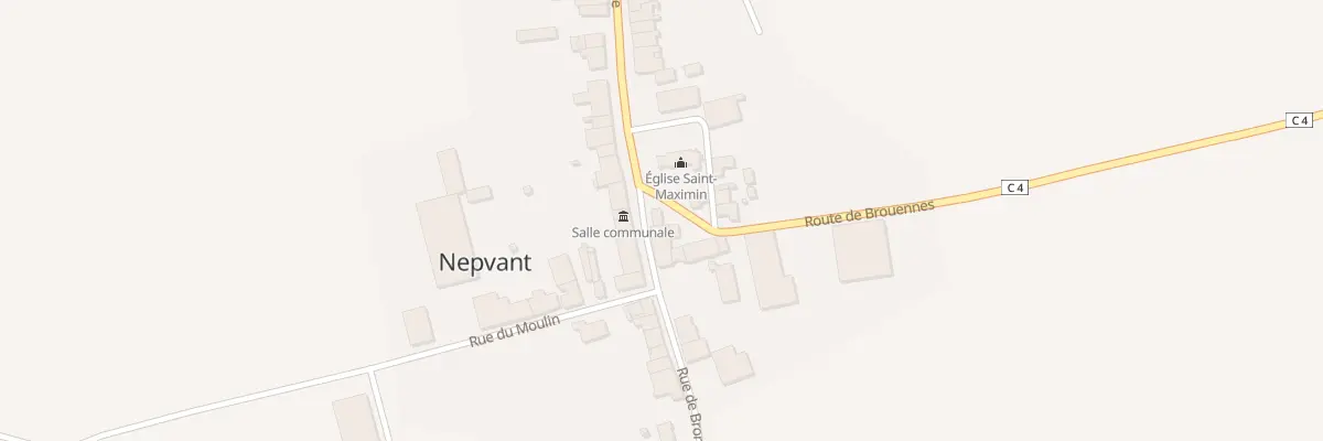 Plan du 19 Gr Grande Rue à Nepvant