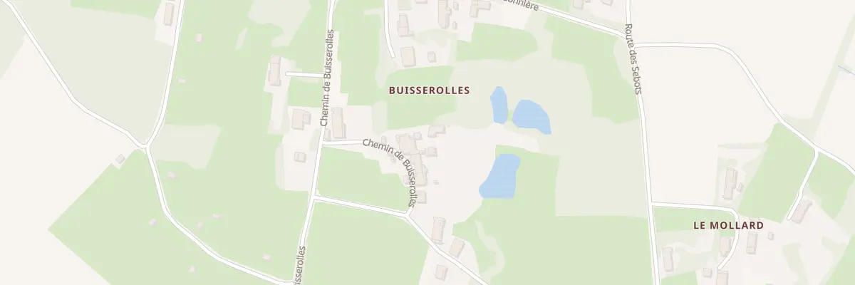 Plan du 155 Che de Buisserolles à Varennes-Saint-Sauveur