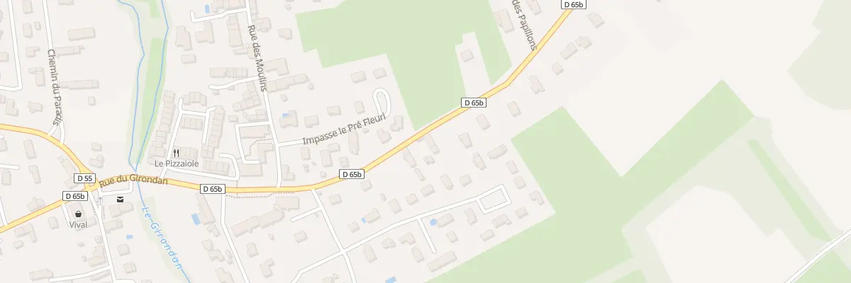 Plan du 8B Rue du Girondan à Saint-Romain-de-Jalionas