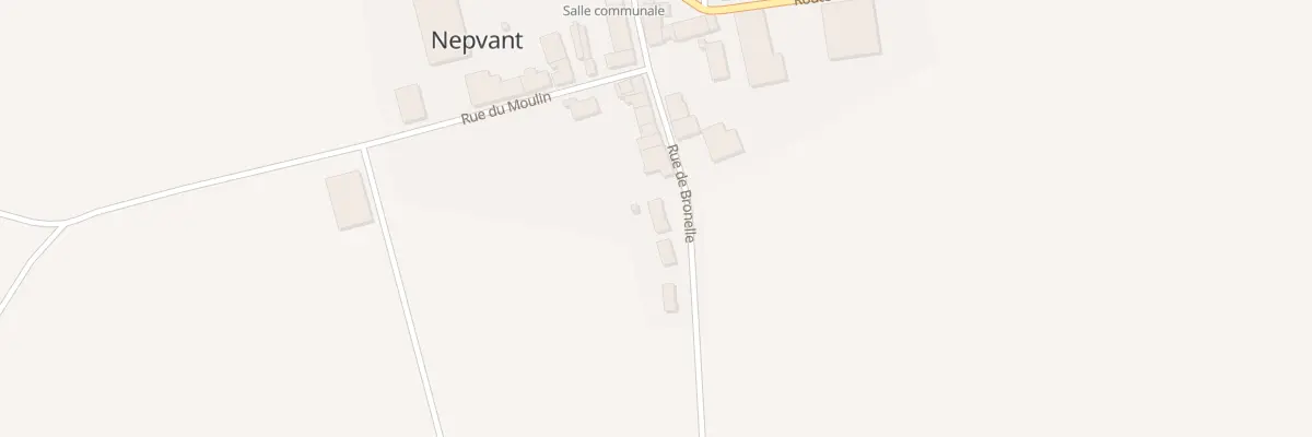 Plan du 12 Rue de Bronelle à Nepvant