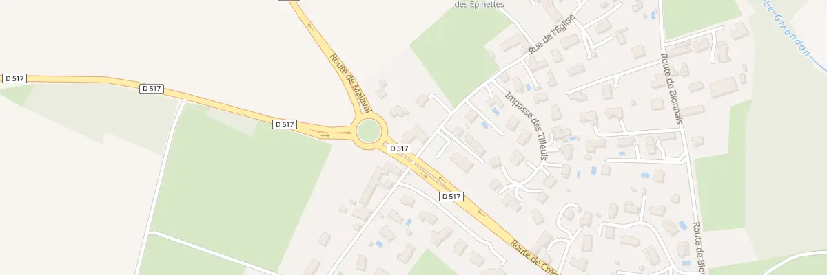 Plan du 21 Rue de l’Eglise à Saint-Romain-de-Jalionas