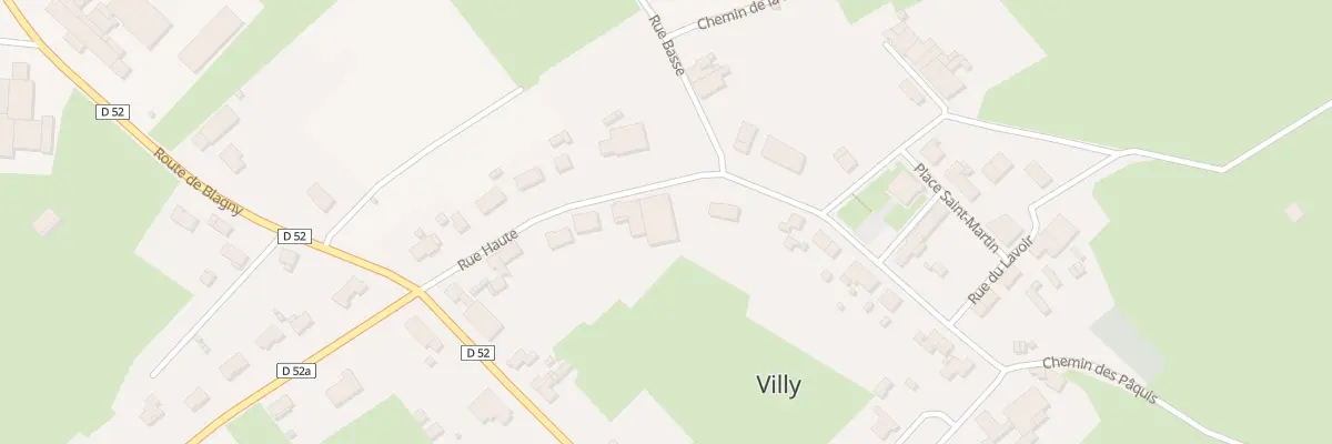 Plan du 3 Rue Basse à Villy