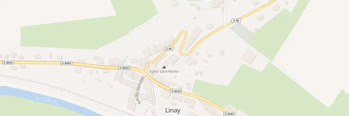 Plan du 2 Pl de l’Eglise à Linay