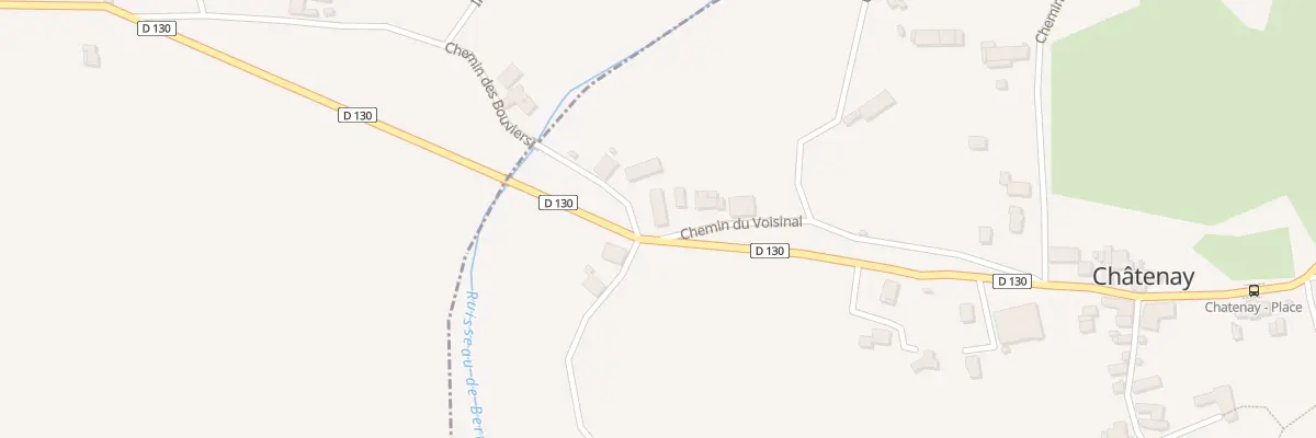 Plan du 6014 Le Voisinal à Châtenay