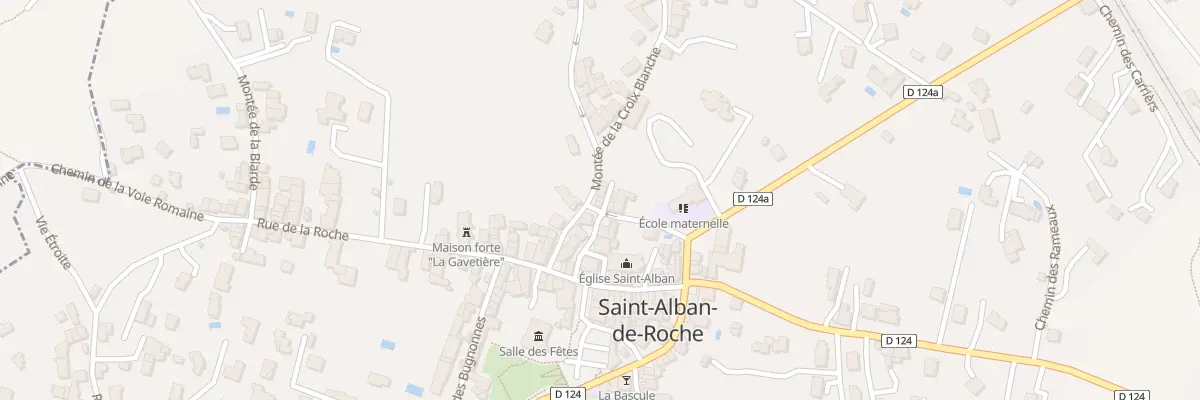 Plan du 4 Che de la Croix-Blanche à Saint-Alban-de-Roche