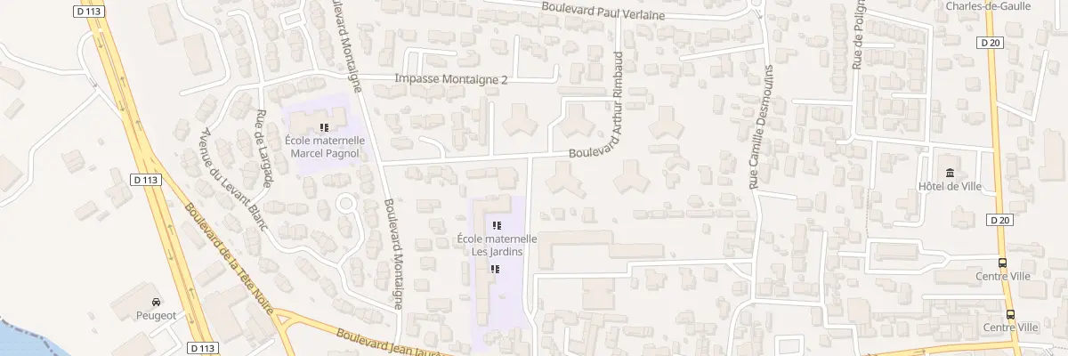 Plan du 9733 Bd Denis Padovani à Rognac