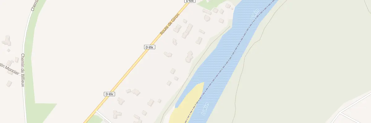 Plan du 16B Rte de Giron à Charnoz-sur-Ain
