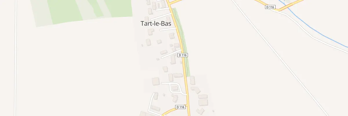 Plan du 8 Rue de Tart l’Abbaye à Tart-le-Bas