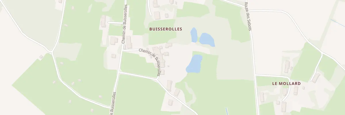 Plan du 323 Che de Buisserolles à Varennes-Saint-Sauveur