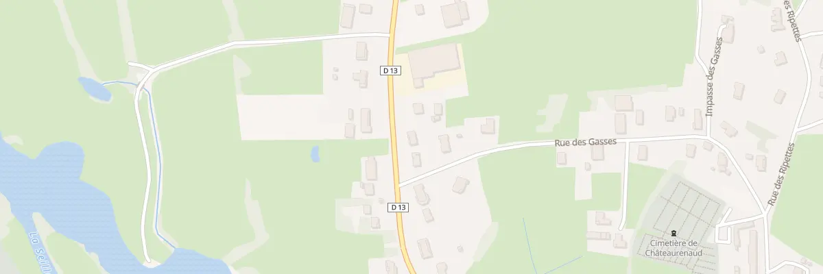 Plan du 84B Rue de l’Écotet à Louhans-Châteaurenaud