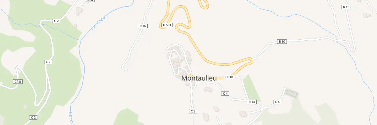 Plan du 5029 Le Combeau à Montaulieu