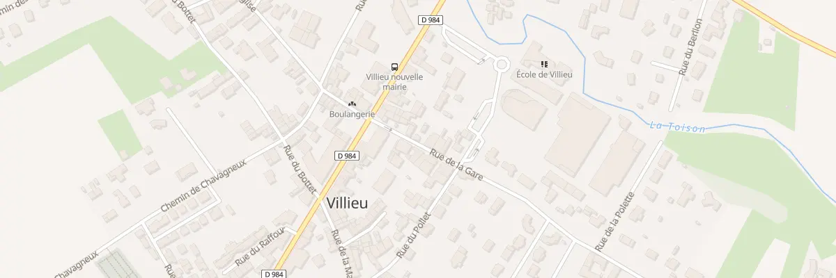 Plan du 54 Rue de la Gare à Villieu-Loyes-Mollon